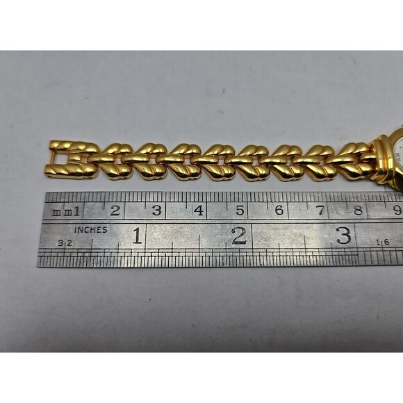 Pulsar by Seiko Gold Tone Oval Womens Quartz Watch New Battery Dress Slim Japan - Picture 9 of 10